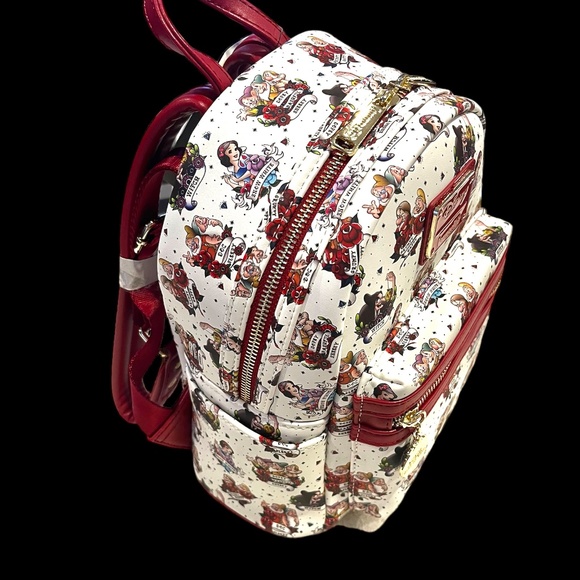 Loungefly Disney Snow White Tatoo Backpack - Picture 4 of 8